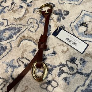 Parker Thatch leather pebble bag charm